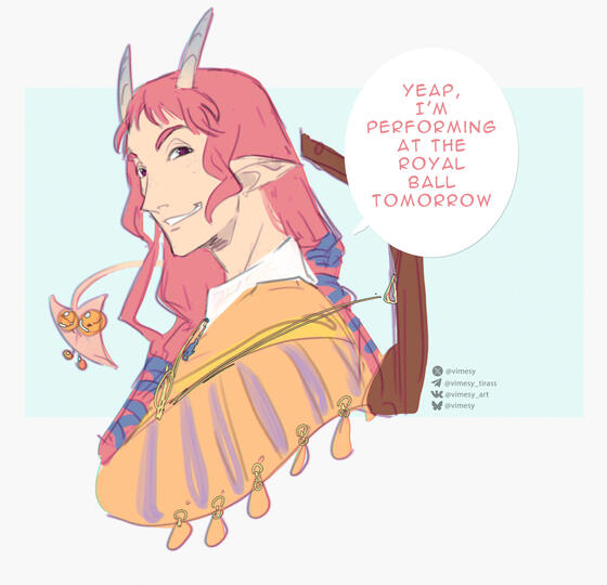 Flat Colored sketch Flat Colored sketch